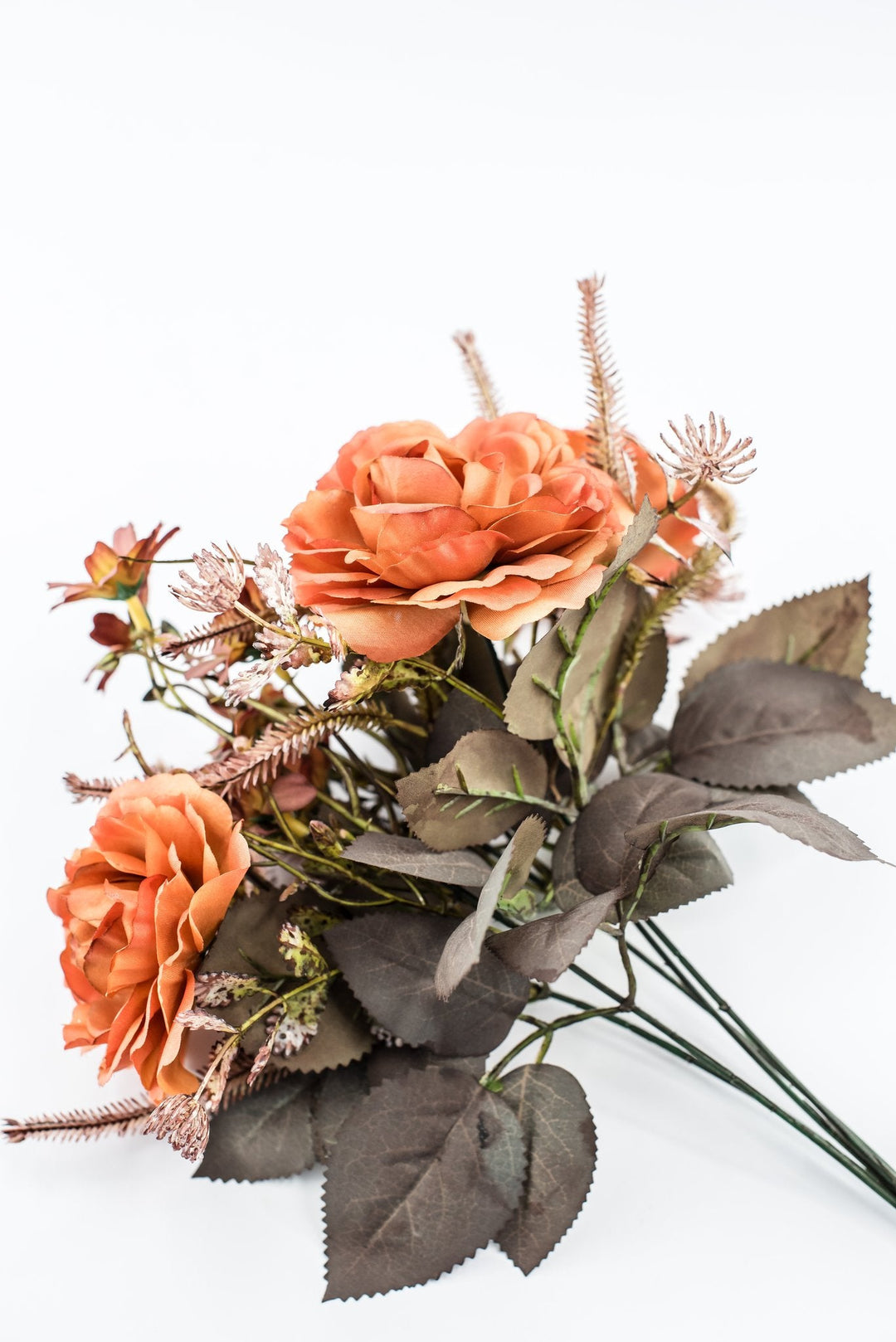Artificial Terracotta Rose Bush - 15" - Greenery MarketArtificial Flowers57452TARRA