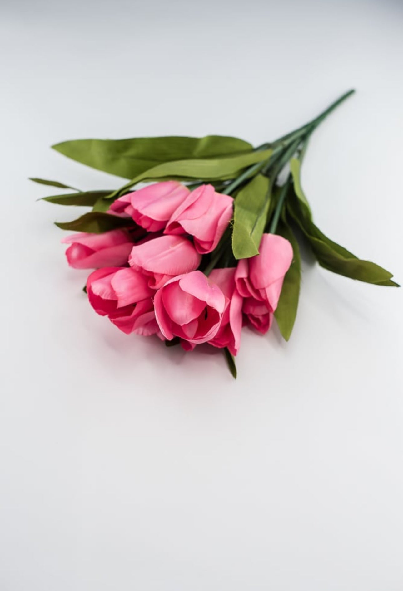 Artificial Tulip bush - pink - Greenery MarketArtificial Flora61386pk