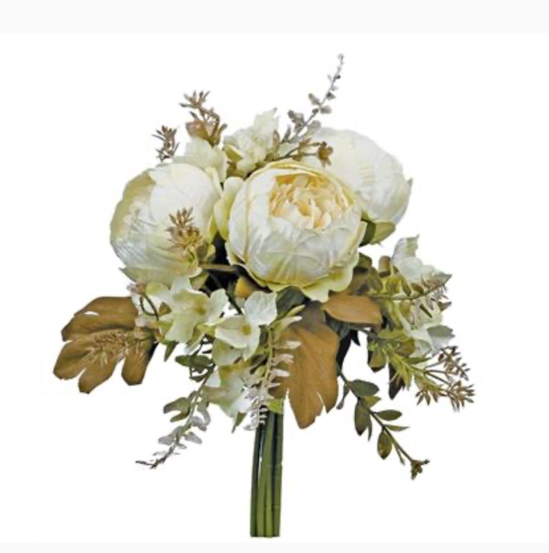 Artificial, vintage peony bundle - candlelight - Greenery Marketartificial flowers6110 - CAN