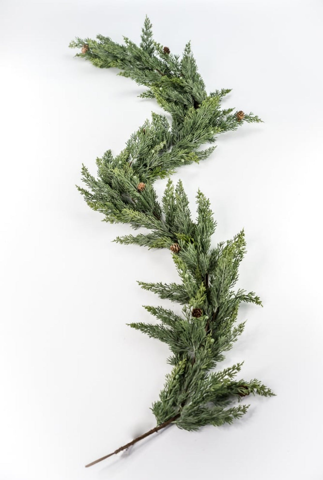 Artificial washed cedar garland with cone and berries - Greenery MarketWinter and ChristmasXD451/6 - SG