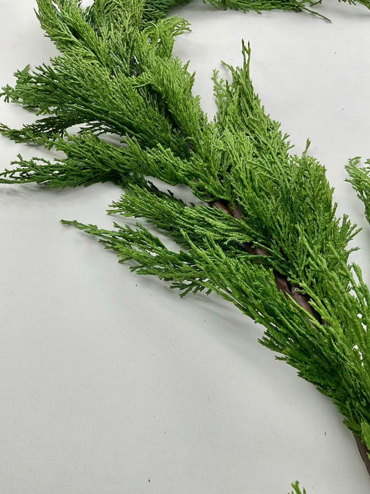 Artificial white cedar pine garland - 6’ - Greenery Marketgreenery2833267GR