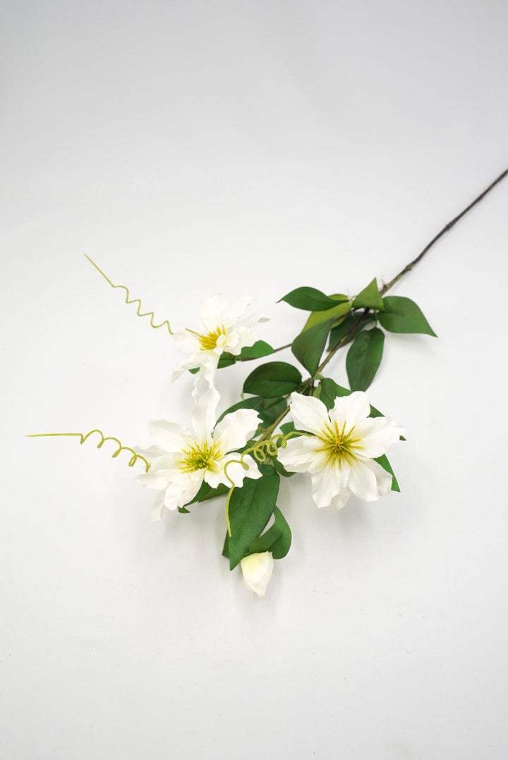 Artificial, White Clematis Spray - Greenery Marketartificial flowers28907