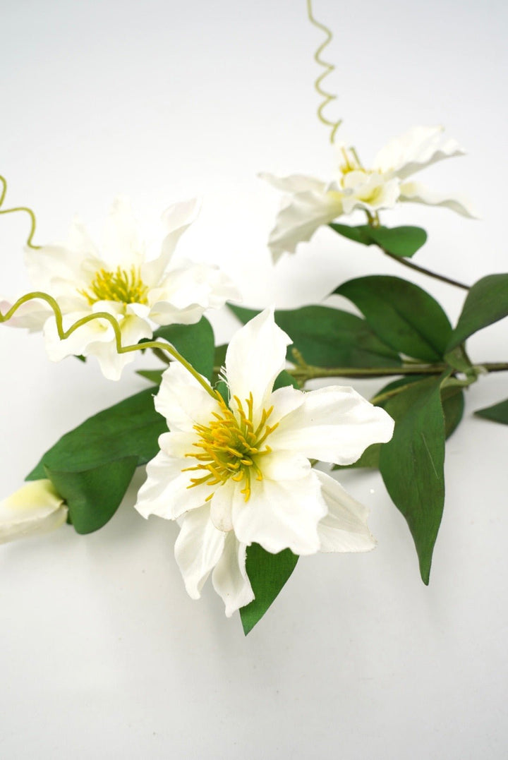 Artificial, White Clematis Spray - Greenery Marketartificial flowers28907