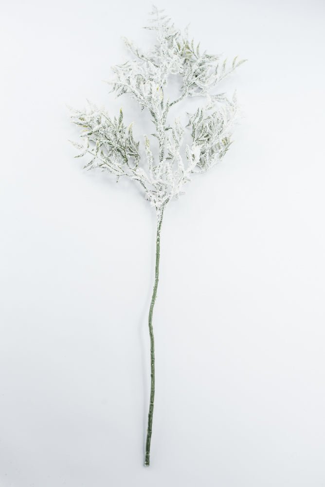 Artificial White & Green Snowy Greenery Spray - 30" - Greenery MarketArtificial Flowers253883
