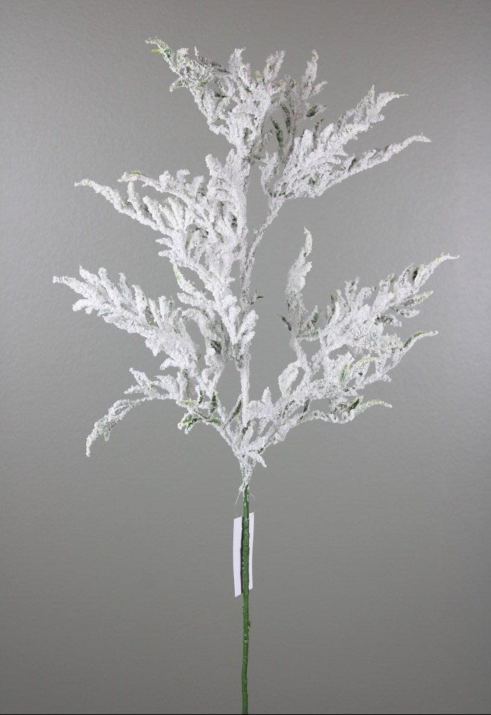 Artificial White & Green Snowy Greenery Spray - 30" - Greenery MarketArtificial Flowers253883