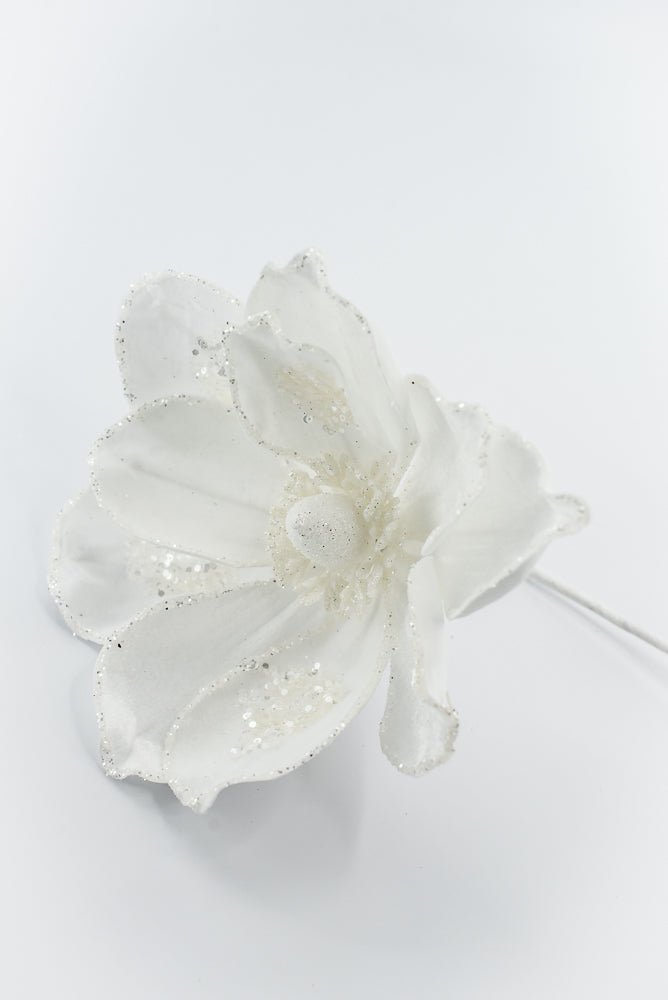 Artificial White Magnolia Stem - 21" - Greenery Market86938WT