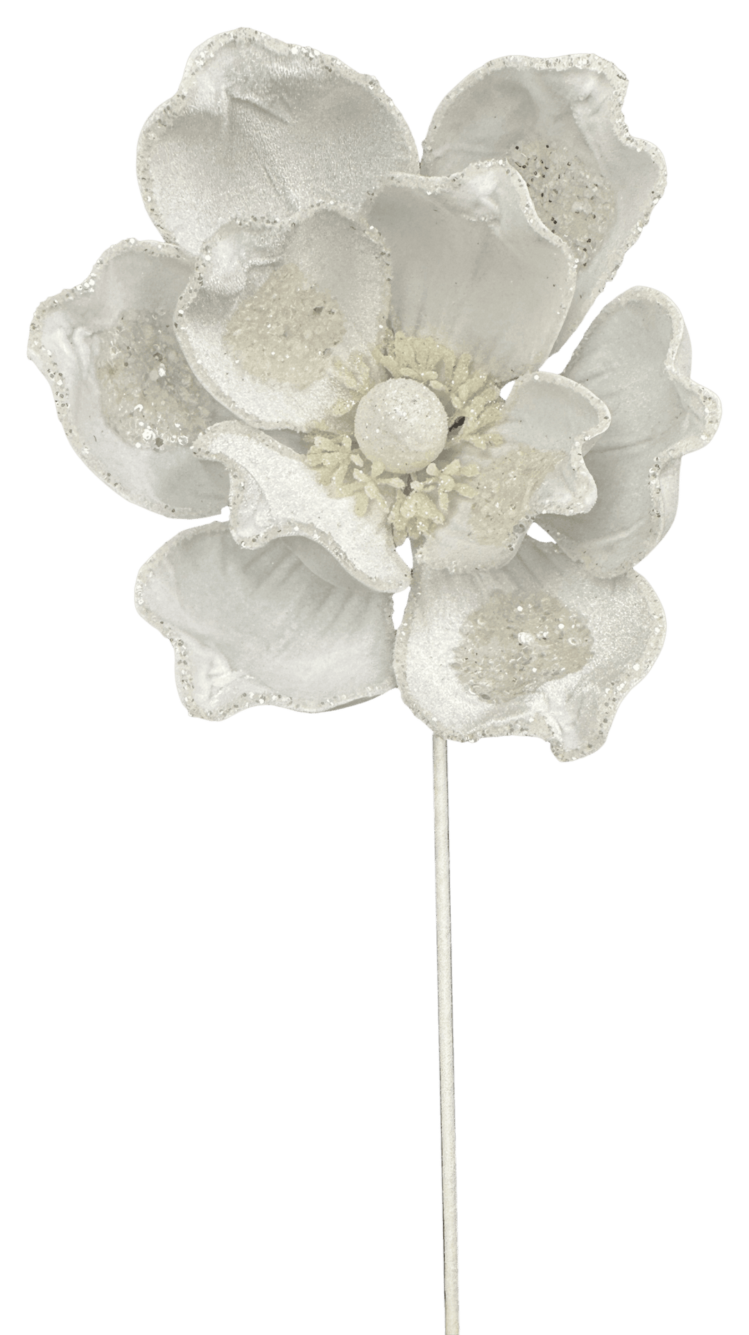 Artificial White Magnolia Stem - 21" - Greenery Market86938WT