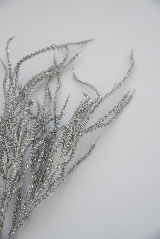 Artificial willow bush - silver - Greenery MarketArtificial Flora82841-SIL