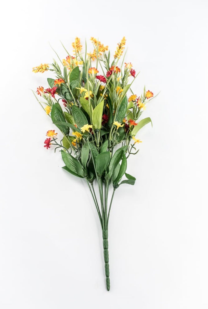 Astilbe wildflower filler bush - orange, red, yellow - Greenery Marketartificial flowers63379oryw