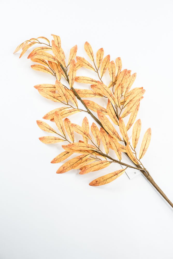 Autumn Bay Leaves Spray - Greenery MarketArtificial Flora65190 - YEL