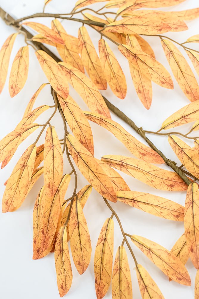 Autumn Bay Leaves Spray - Greenery MarketArtificial Flora65190 - YEL