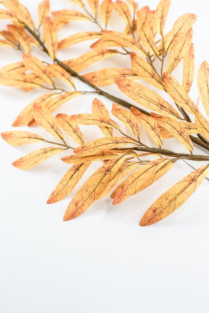 Autumn Bay Leaves Spray - Greenery MarketArtificial Flora65190 - YEL