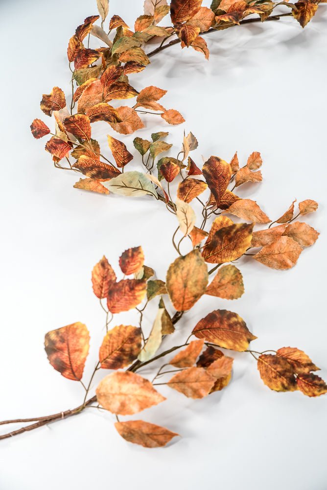 Autumn Beech Leaves Garland - 5’ - Greenery Market65187 - OR