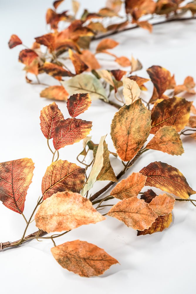 Autumn Beech Leaves Garland - 5’ - Greenery Market65187 - OR