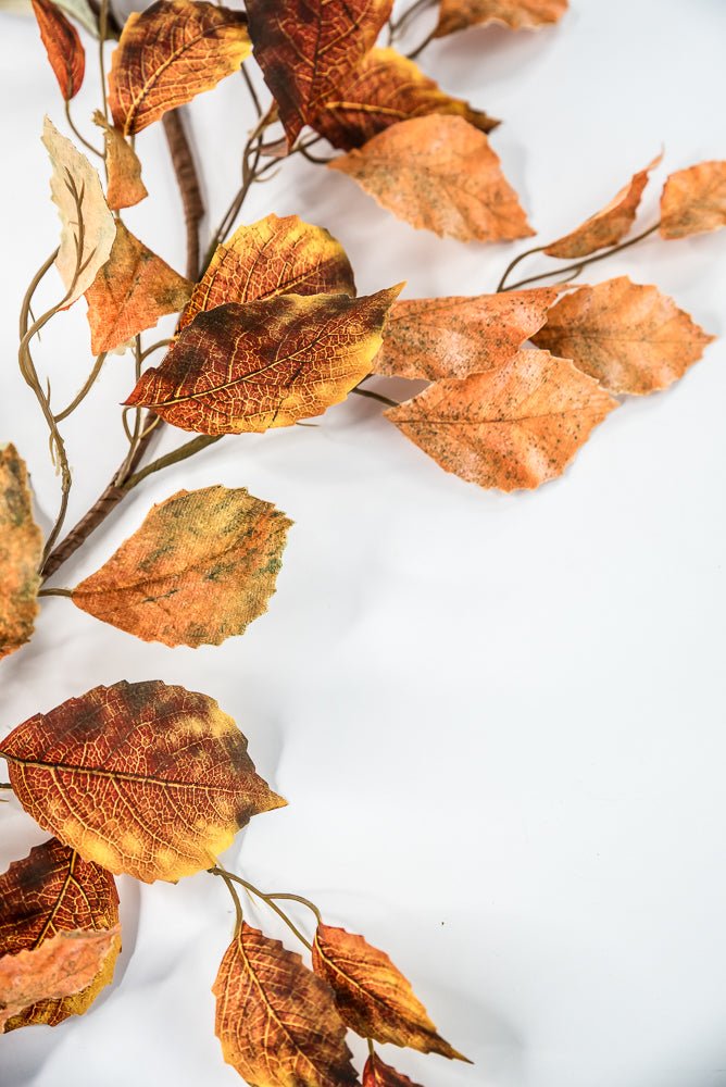 Autumn Beech Leaves Garland - 5’ - Greenery Market65187 - OR