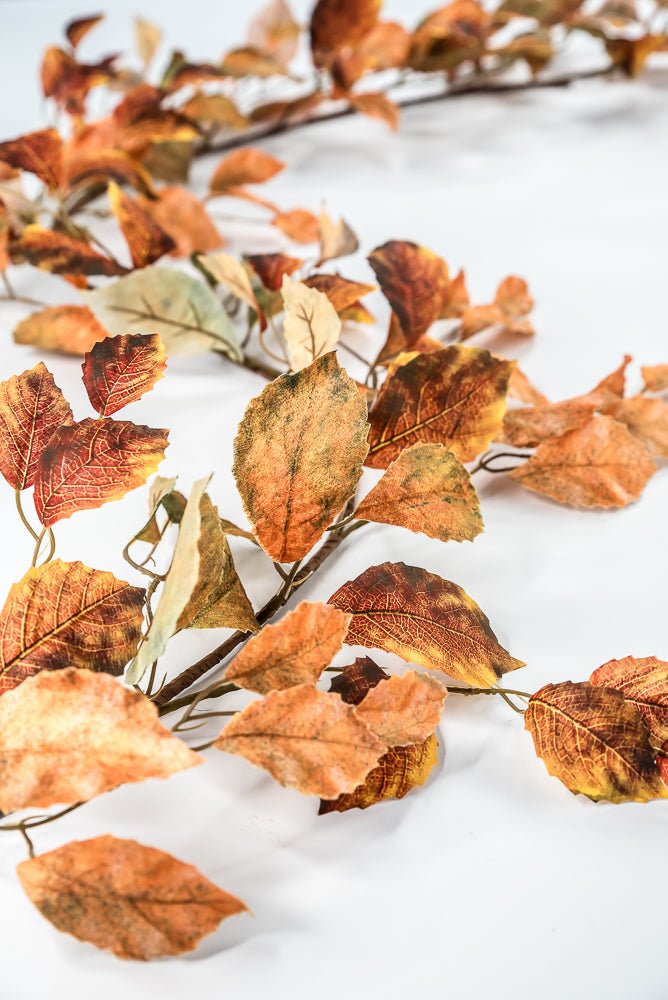 Autumn Beech Leaves Garland - 5’ - Greenery Market65187 - OR