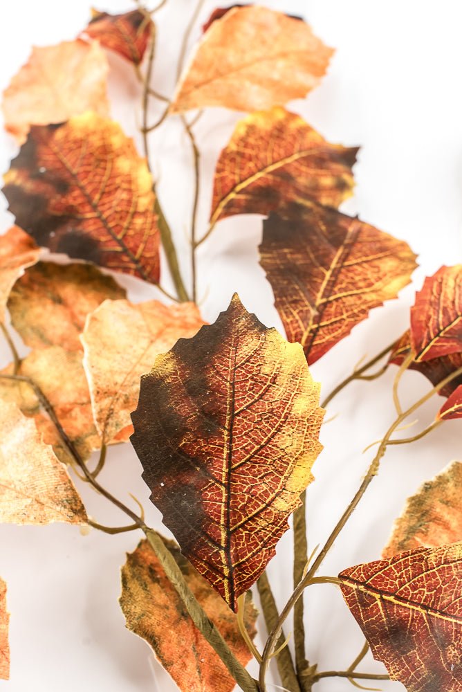 Autumn Beech Leaves Spray - Greenery MarketArtificial Flora65189-OR