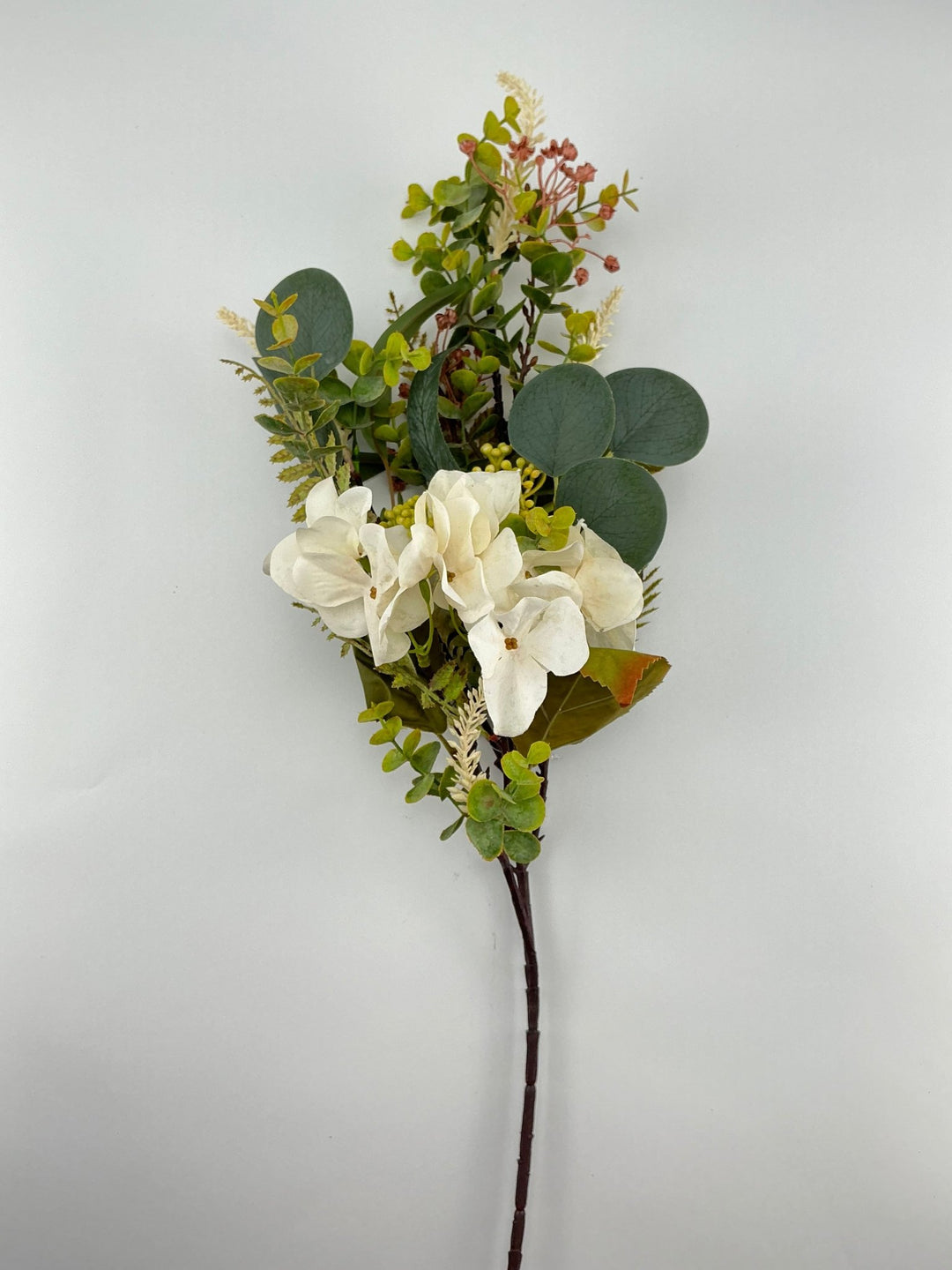 Autumn hydrangea and foliage spray - candlelight - Greenery MarketArtificial FloraPM3088 - CAN