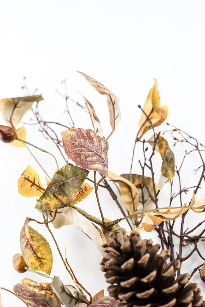 Autumn leaves and cone spray - Greenery Marketgreenery235933