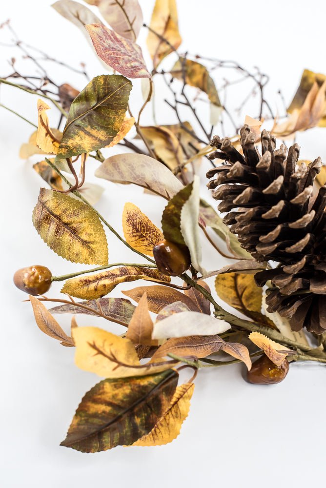 Autumn leaves and cone spray - Greenery Marketgreenery235933