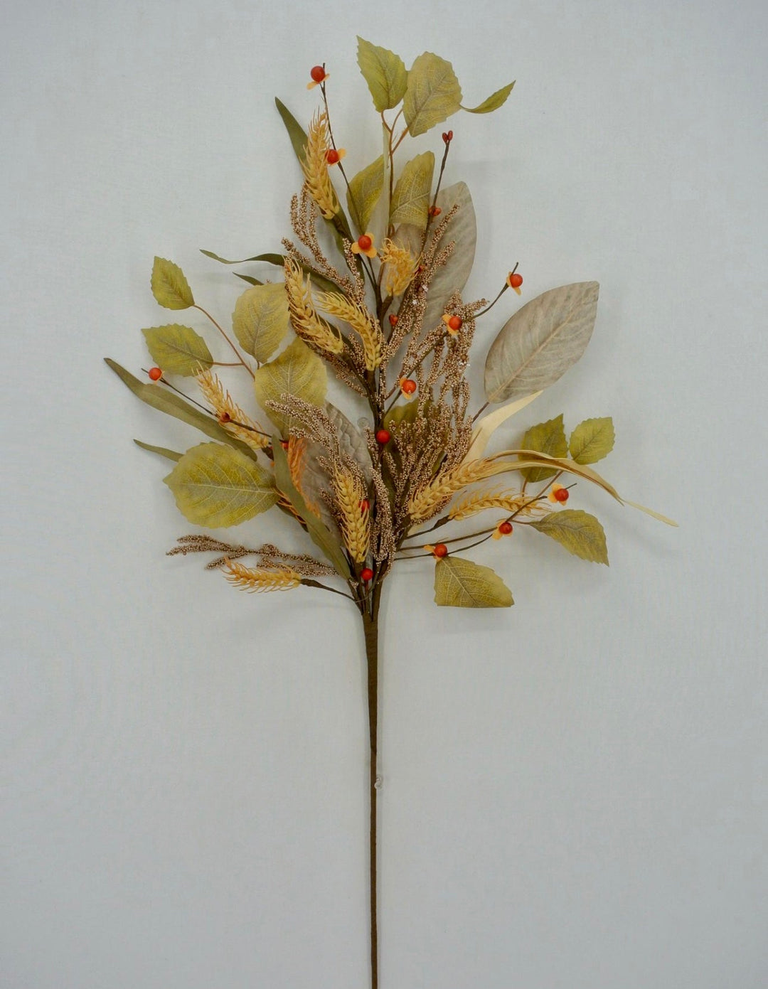 Autumn leaves and wheat mixed spray - Greenery Marketgreenery63540