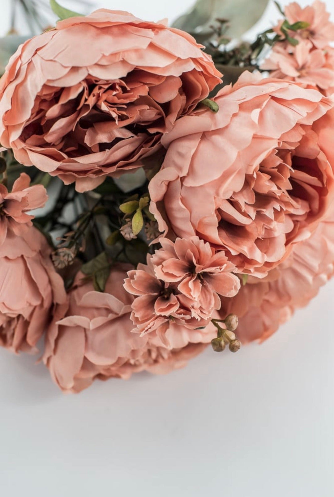 Autumn Orange Peach Peony Bush - Greenery Market85323-CORAL