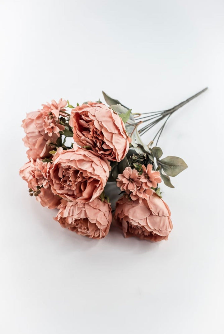 Autumn Orange Peach Peony Bush - Greenery Market85323-CORAL