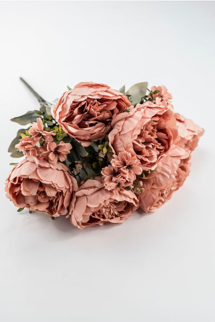 Autumn Orange Peach Peony Bush - Greenery Market85323-CORAL