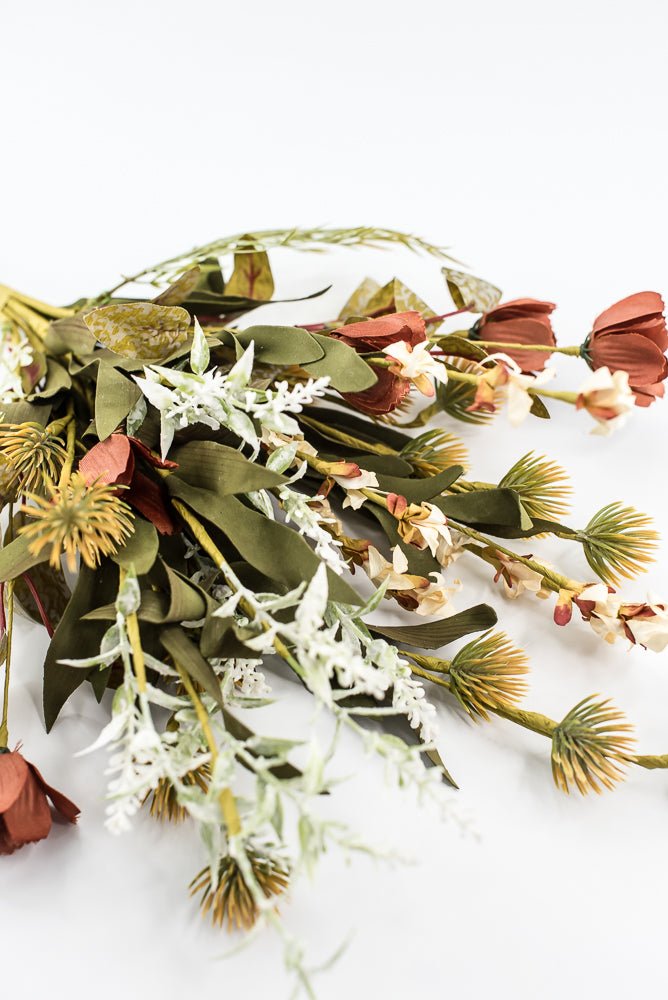 Autumn Wildflowers Bush - Greenery MarketArtificial Flora65155