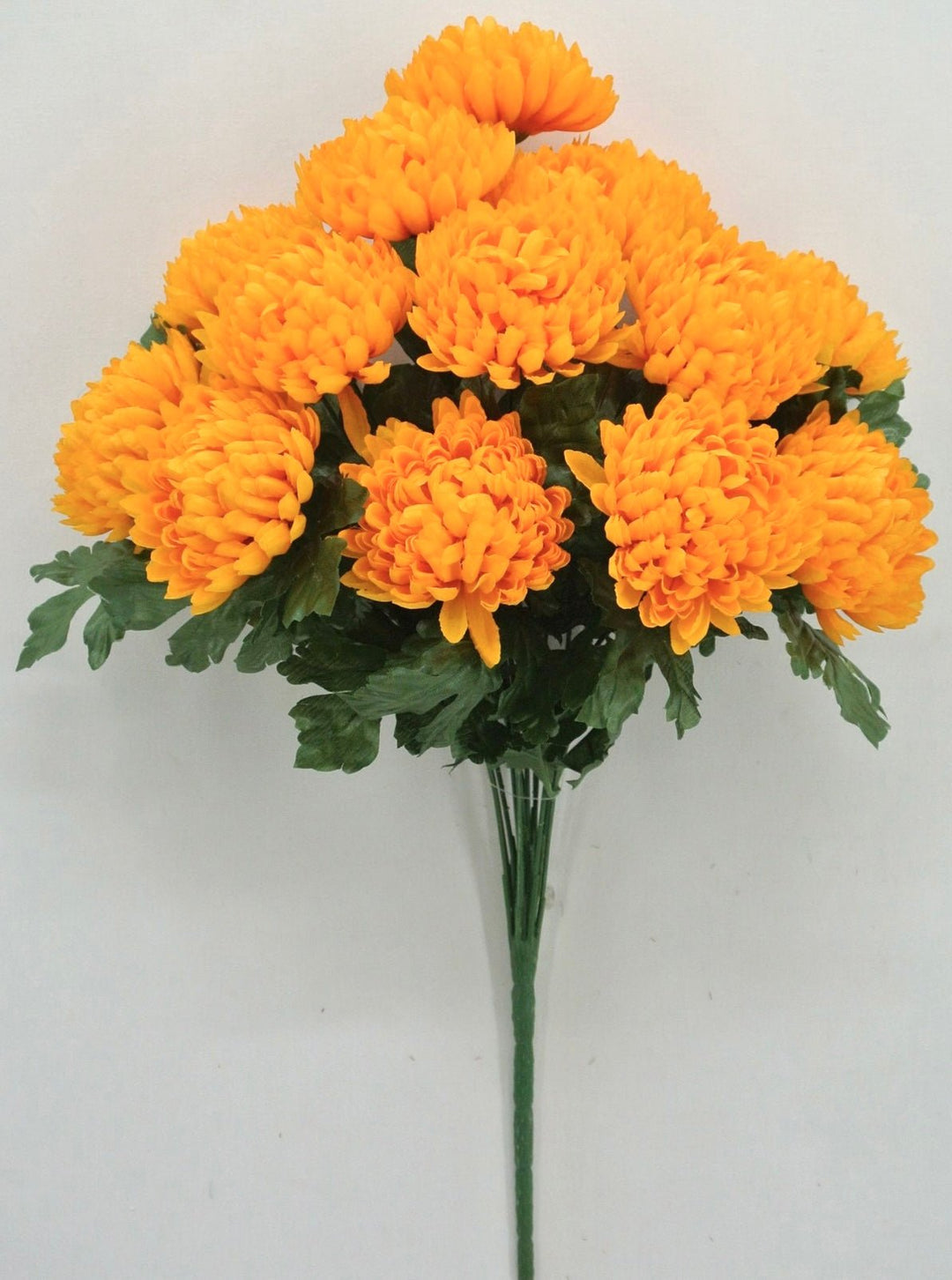 Ball mum bush - yellow - Greenery Marketartificial flowers84401 - GOLD