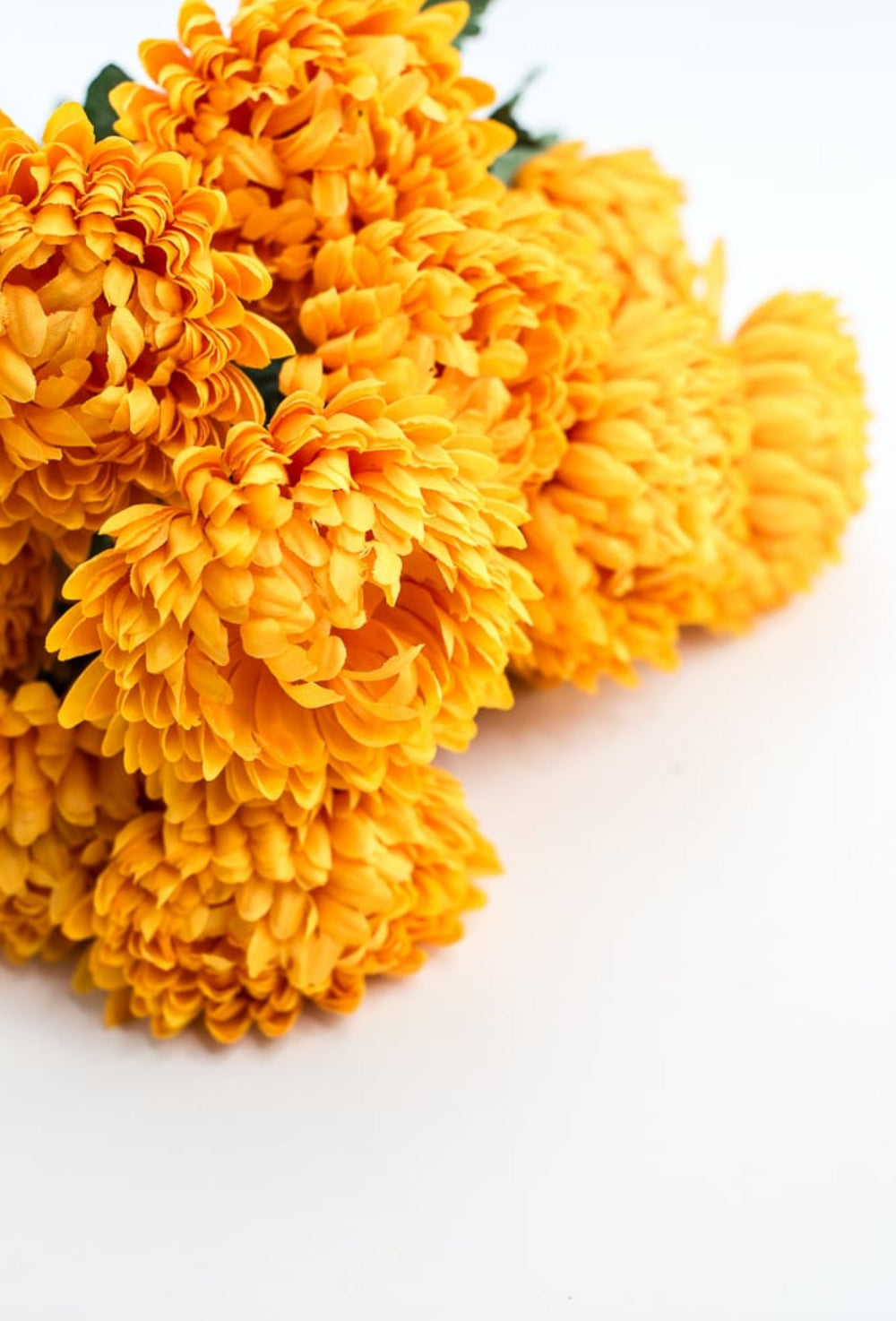 Ball mum bush - yellow - Greenery Marketartificial flowers84401 - GOLD