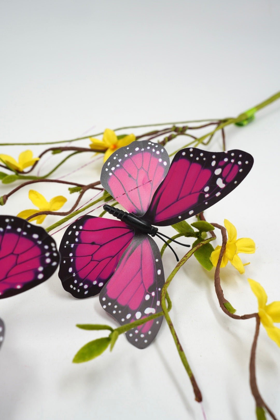 Beauty Butterfly Twig Spray - 26" - Greenery MarketArtificial Flowers62474BT