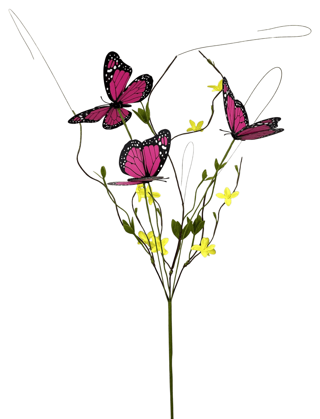 Beauty Butterfly Twig Spray - 26" - Greenery MarketArtificial Flowers62474BT