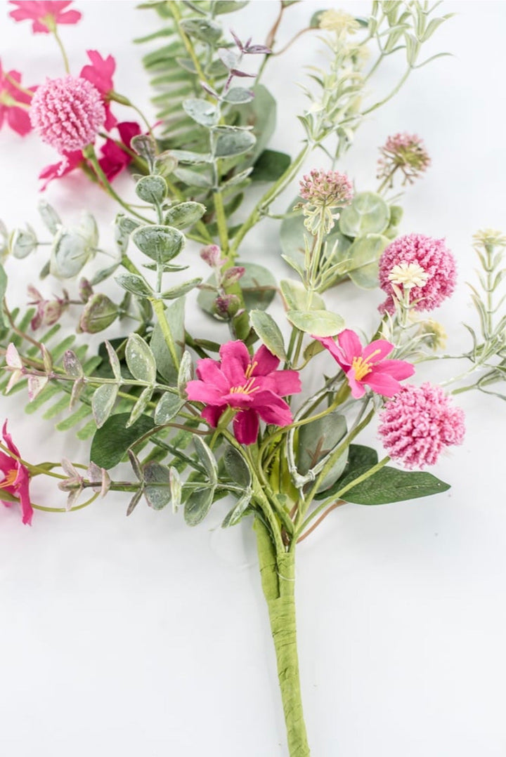 Beauty Pink Filler Flowers Pick - 18" - Greenery Market63863BT