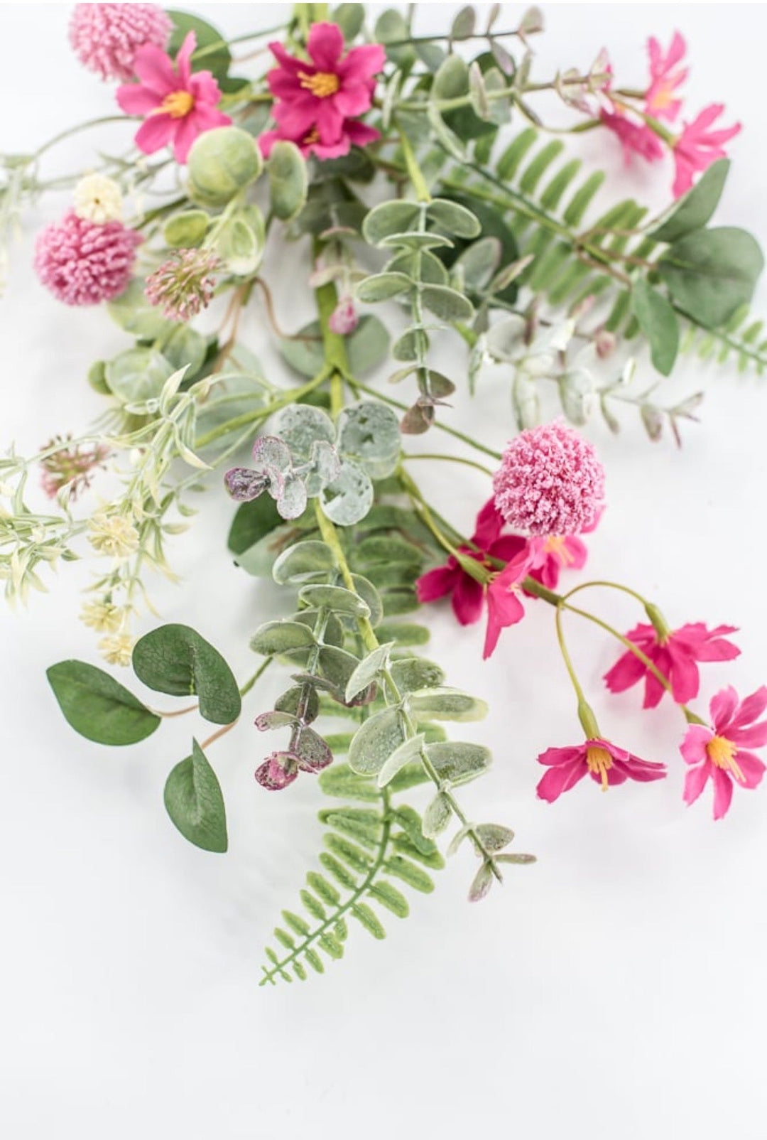 Beauty Pink Filler Flowers Pick - 18" - Greenery Market63863BT