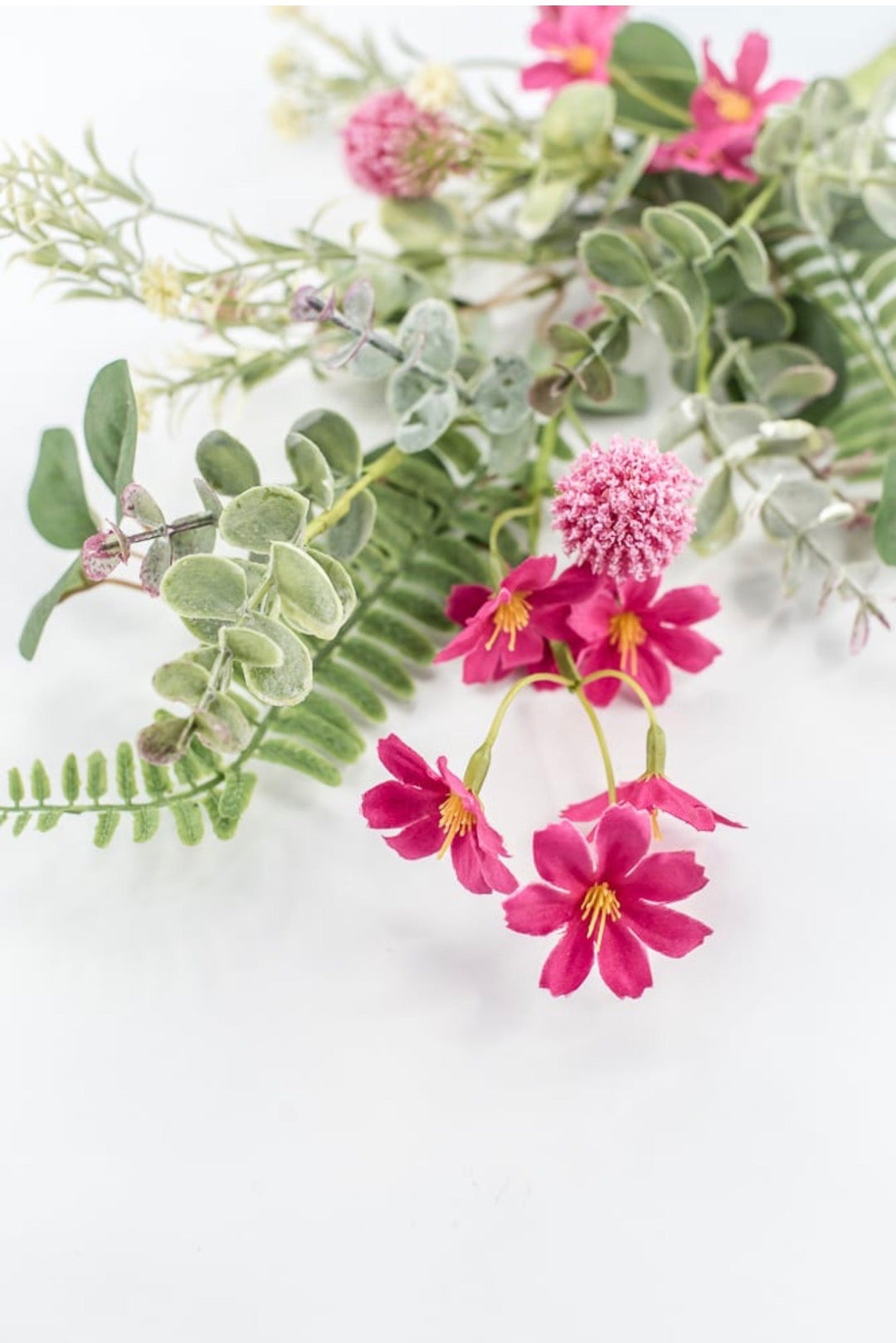 Beauty Pink Filler Flowers Pick - 18" - Greenery Market63863BT