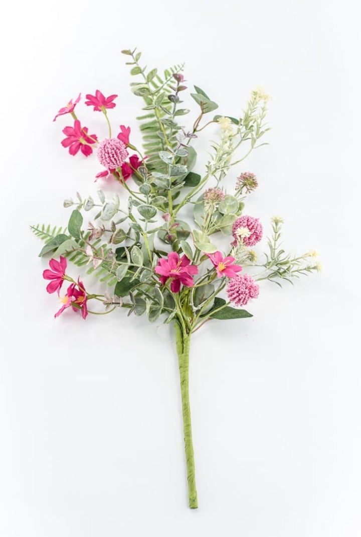 Beauty Pink Filler Flowers Pick - 18" - Greenery Market63863BT