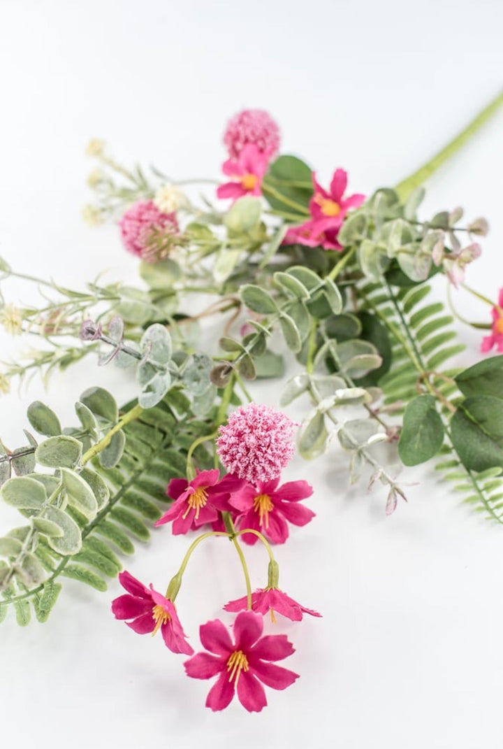 Beauty Pink Filler Flowers Pick - 18" - Greenery Market63863BT