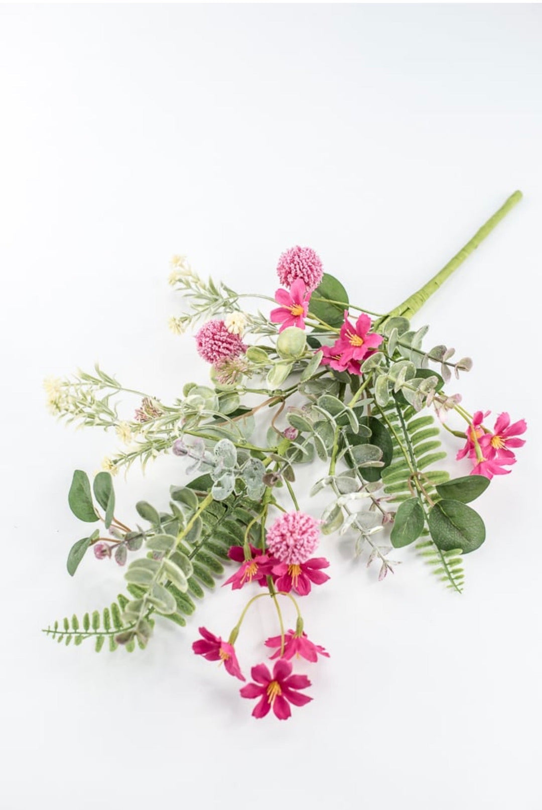 Beauty Pink Filler Flowers Pick - 18" - Greenery Market63863BT