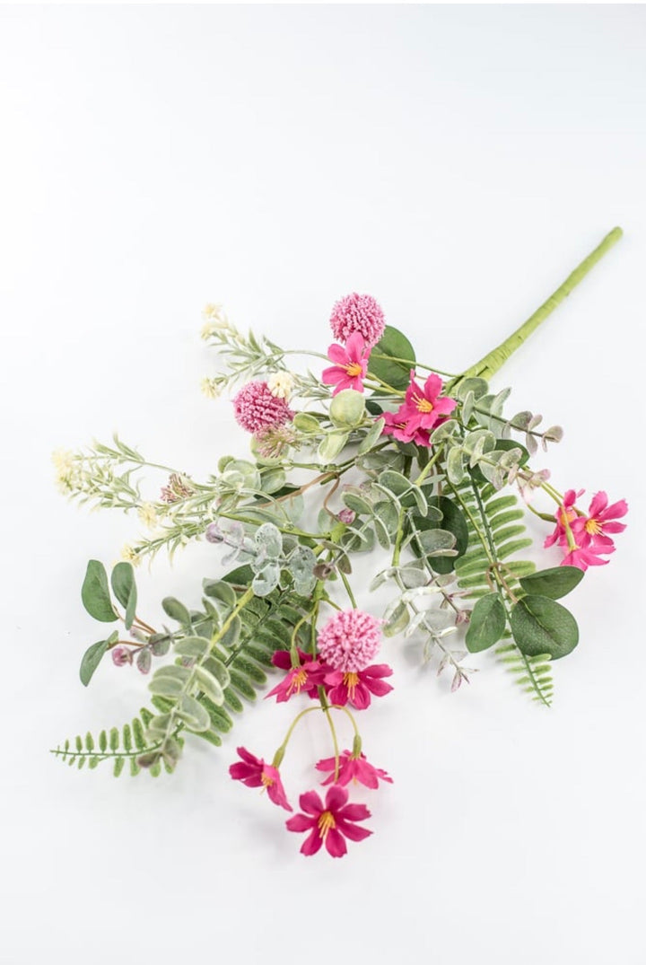 Beauty Pink Filler Flowers Pick - 18" - Greenery Market63863BT