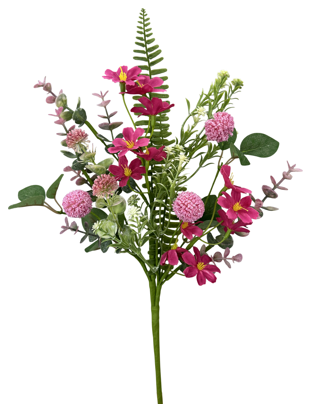 Beauty Pink Filler Flowers Pick - 18" - Greenery Market63863BT