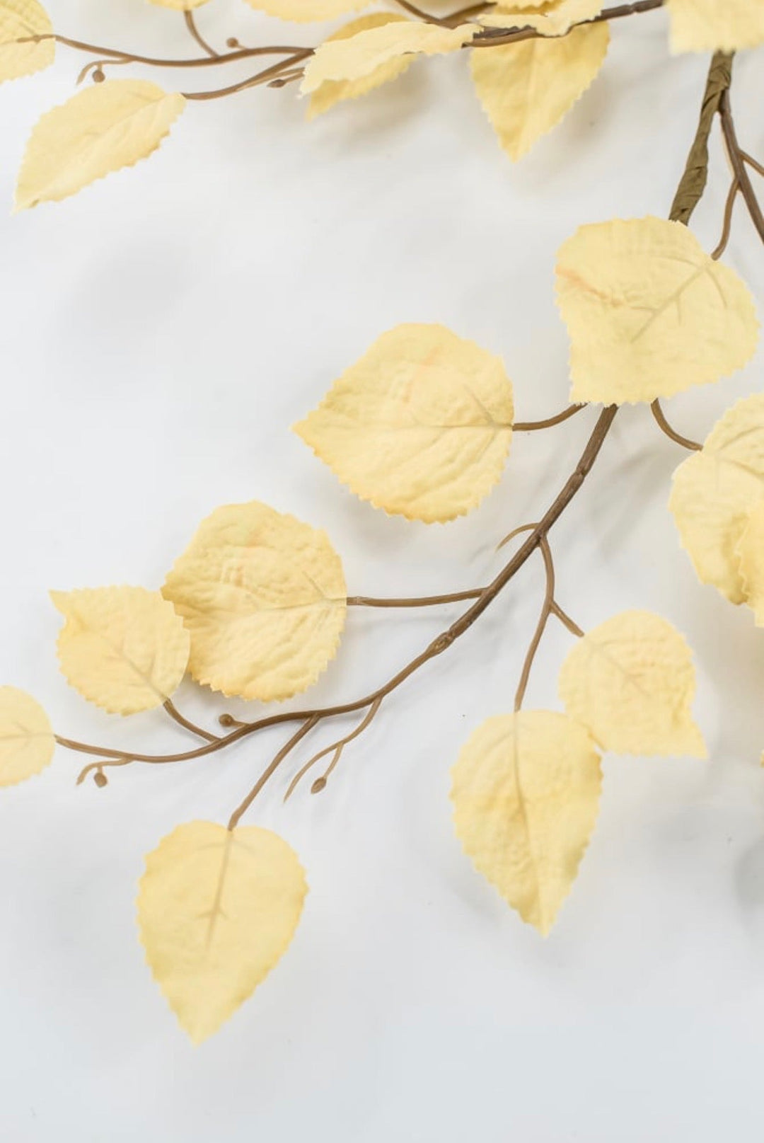 Beige Cream Birch Leaf Spray - Greenery MarketArtificial Flora64486-beige