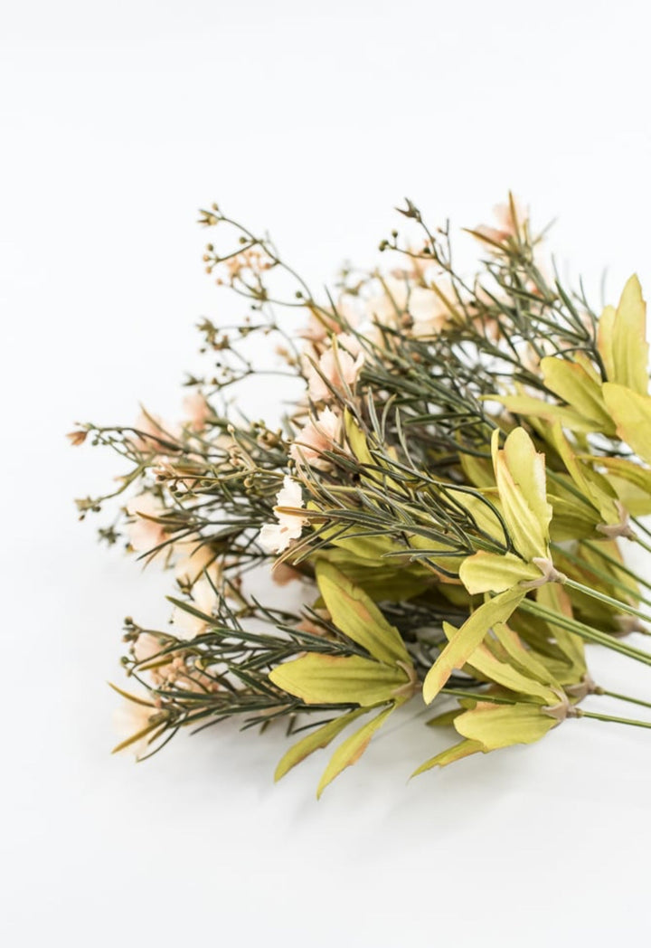 Beige Flower Filler Bush - Greenery Market57347BE