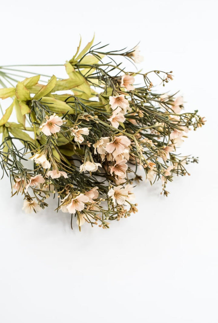 Beige Flower Filler Bush - Greenery Market57347BE