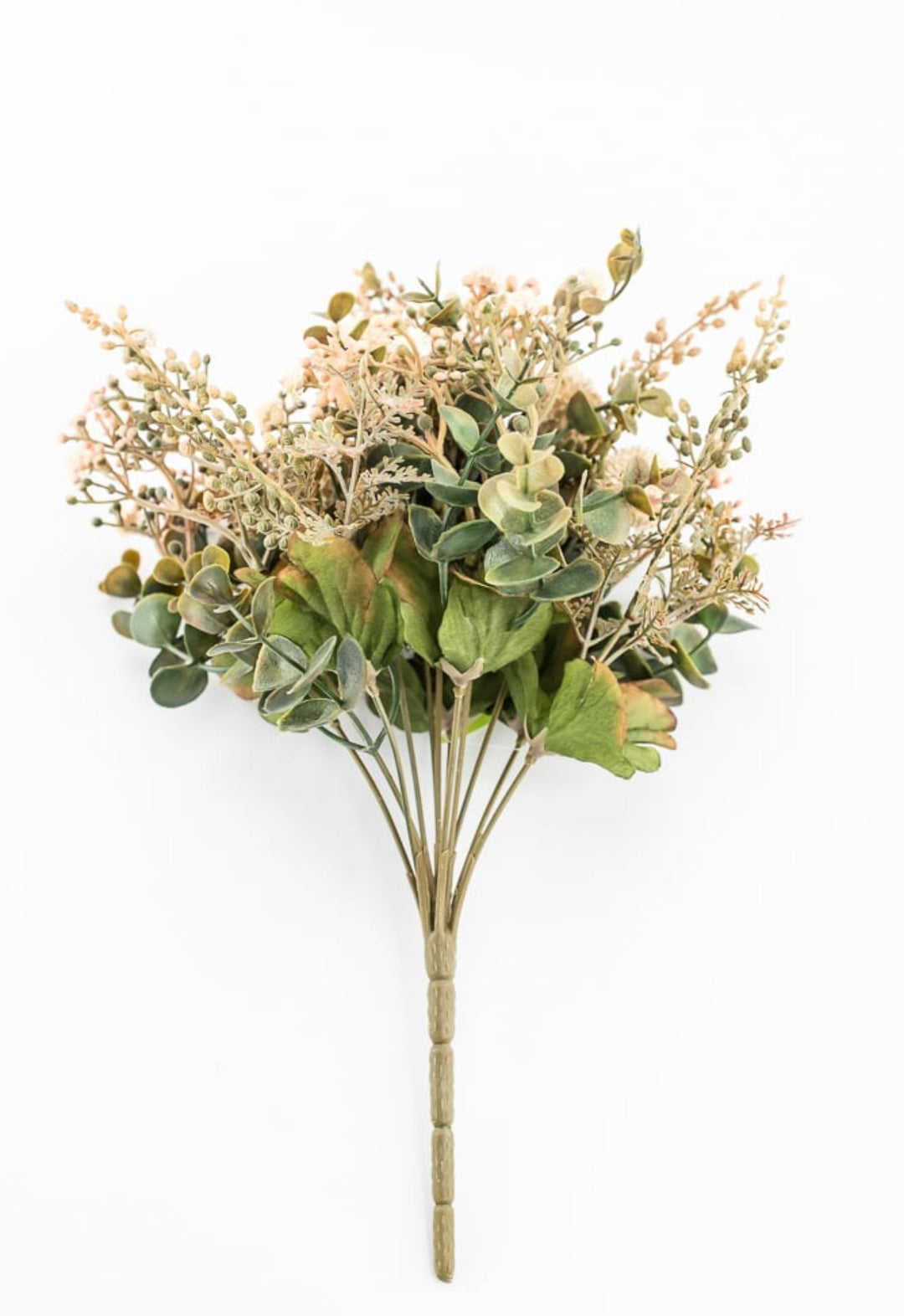 Beige Pom Pom Filler Bush - Greenery Market57348BE