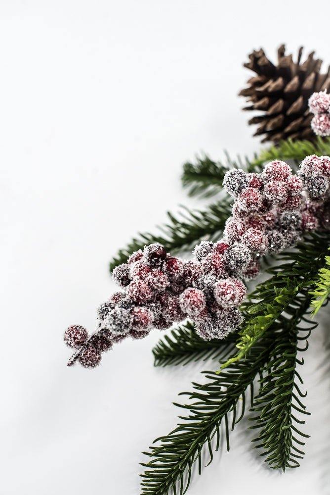 Berry, Pinecones, & Pine - 20" - Greenery MarketXP2627SUGAR