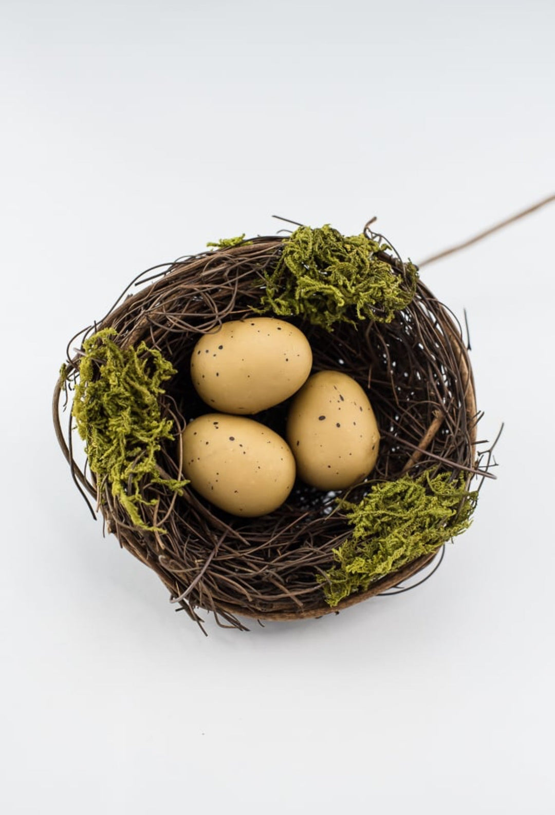 birds nest with eggs pick - Greenery Marketspring summer greenery62333NAT