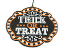 Black and orange Trick or treat sign - Greenery MarketSeasonal & Holiday Decorations56596ORBKWT