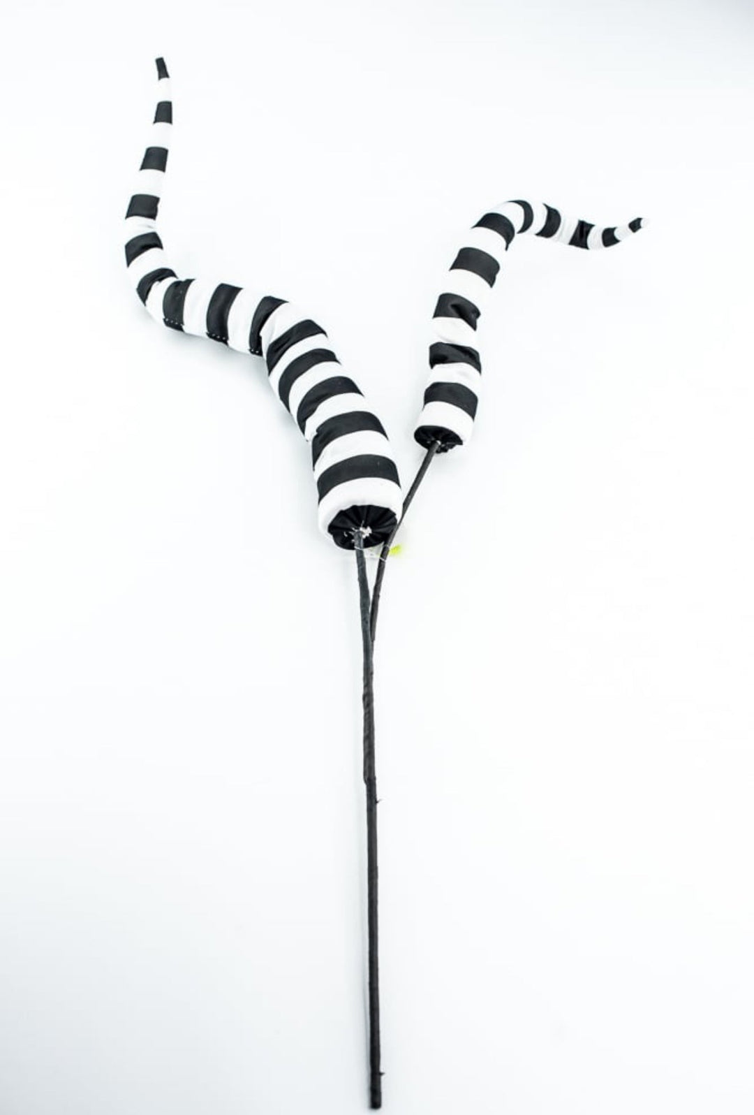 Black and White Stripe Wired Fun Spray - Greenery Market57297BKWT