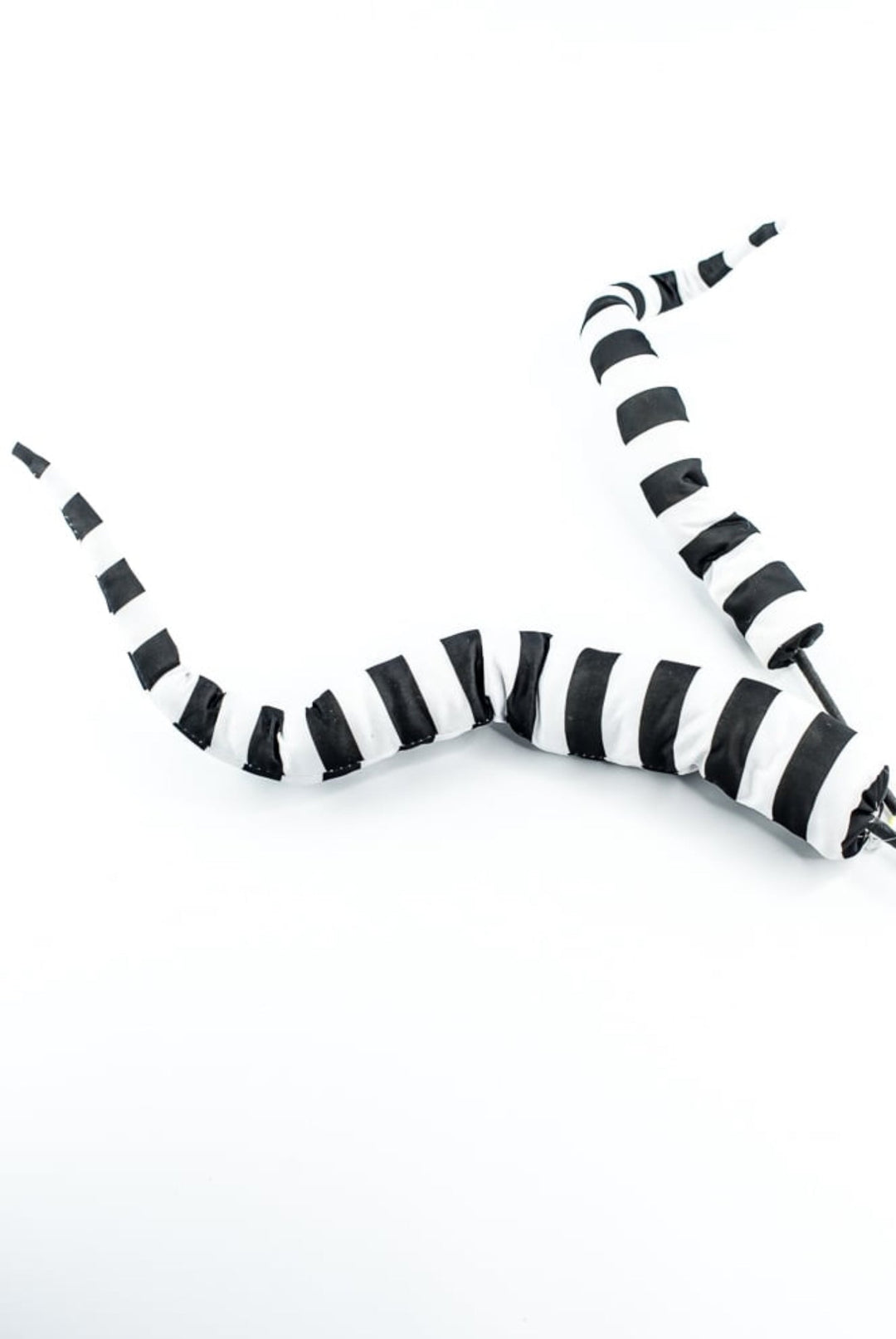 Black and White Stripe Wired Fun Spray - Greenery Market57297BKWT